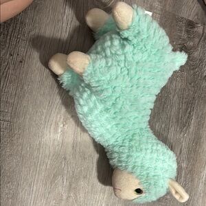 Mint Green Plush Llama Toy